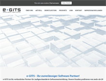 Tablet Screenshot of e-gits.com